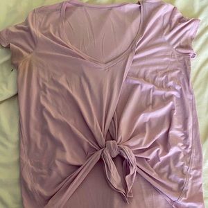 EUC Lululemon Front Tie Shirt